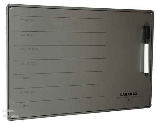 Cabanaz memoboard grau mit - memoboard,