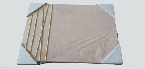 Navaris samt pinnwand pink - samt,