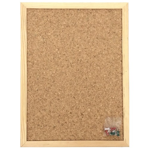Kork pinnwand 40x30cm mit - kork,