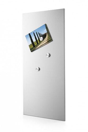 Edelstahl magnettafel percetto - edelstahl,