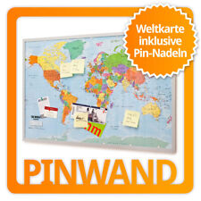 XXL Pinnwand Weltkarte - Cork