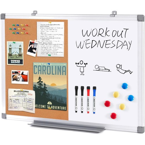 Whiteboard pinnwand kork - whiteboard,