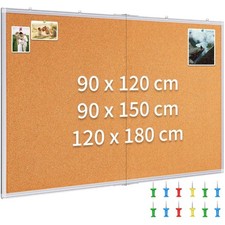 Pinnwand Kork groß, 120x180