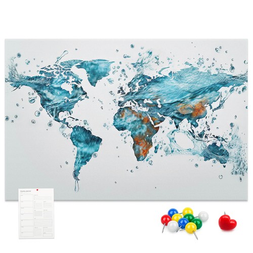 Pinnwand kork korktafel inkl - kork,