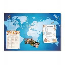 banjado Glas Magnettafel mit 4