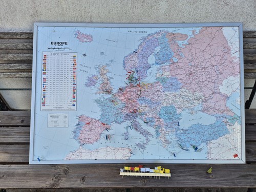 Politische europakarte auf - politische,