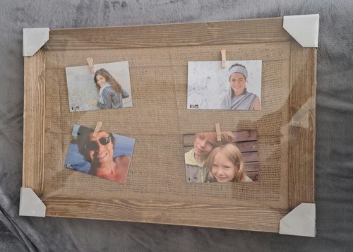 Pinnwand aus holz 61x42cm - aus,